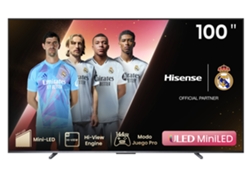 TV HISENSE 100U7KQ (Mini LED - 100'' - 254 cm - 4K Ultra HD - Smart TV)