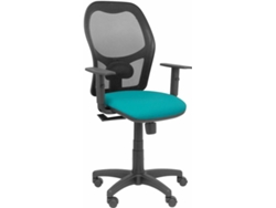 Silla Operativa PYC  Alocén Verde (Brazos Ajustables - Malla)