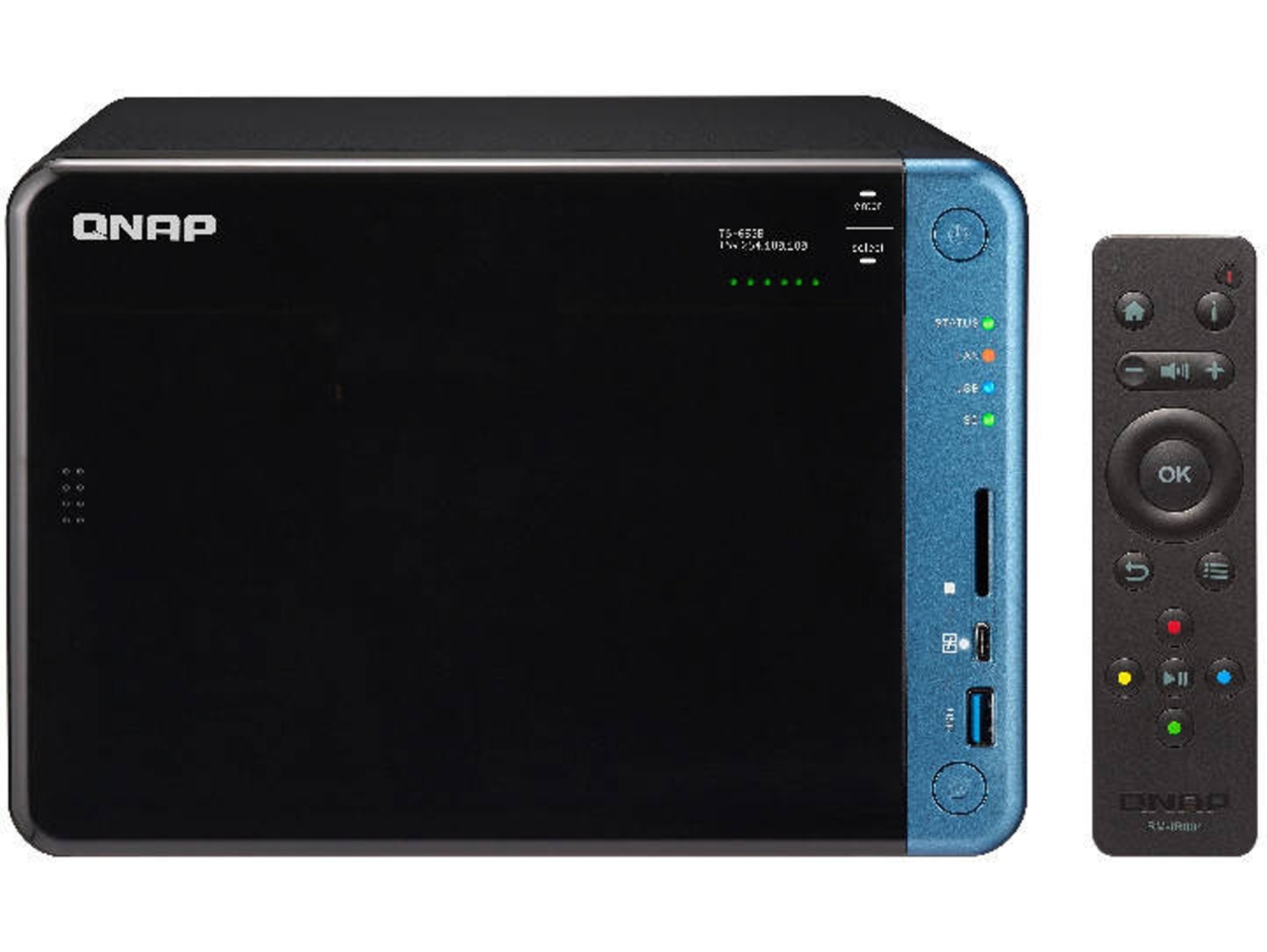 NAS QNAP TS-653B 8GB (5 BahÃ­as - 8GB)