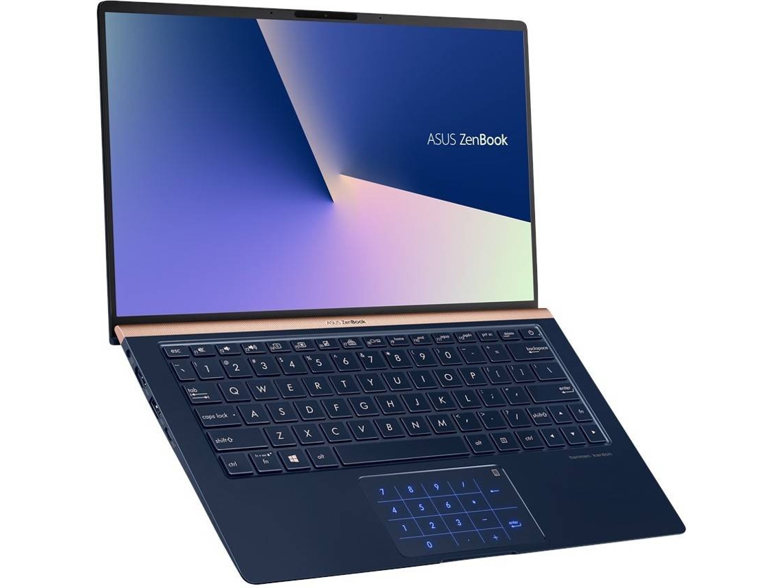 Portátil ASUS ZenBook 13 UX333FA-A3114R (13.3'', Intel Core i7-8565U, RAM: 8 GB, 256 GB SSD, Intel UHD Graphics 620)