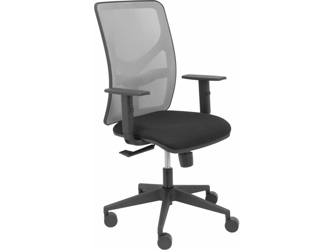 Silla Operativa PYC Motilla  Negro (Brazos Ajustables - Malla)