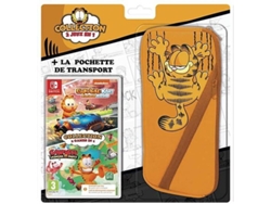 Bundle Nintendo Switch Garfield - Garfield Kart: Furious Racing + Lasagna Party + Funda (Código de Descarga en la Caja)