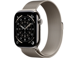  APPLE Watch Series 11 GPS + Cellular 46 mm Titanio Natural con Loop Milanesa Natural (Tamaño M/L)