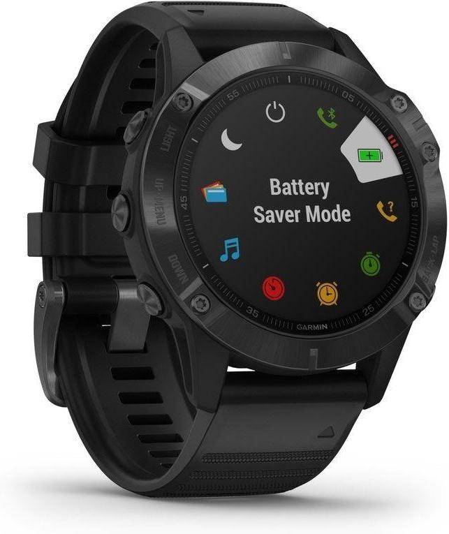 Reloj deportivo GARMIN Fenix 6 PRO (Bluetooth - Hasta 14 días de autonomía - Negro)