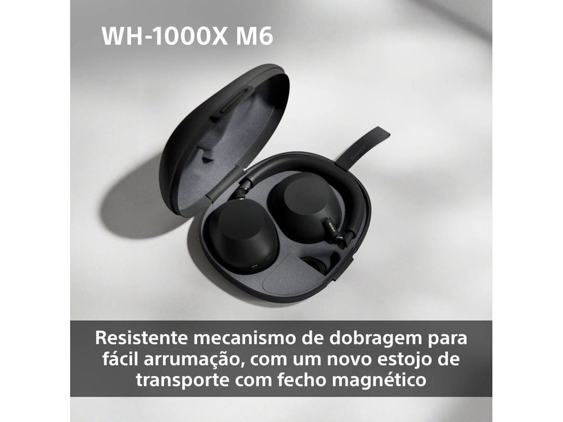 Auriculares Bluetooth SONY WH 1000XM6 (Over Ear - Noise Cancelling