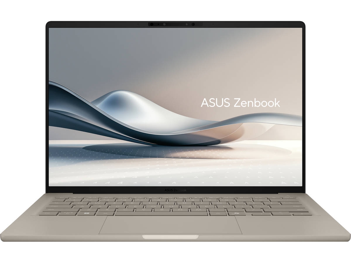 Portátil ASUS Zenbook A14 OLED UX3407QA (14''-X1-26-100 - RAM: 32 GB - 1 TB SSD - Qualcomm Adrno GPU - Qwerty Español)