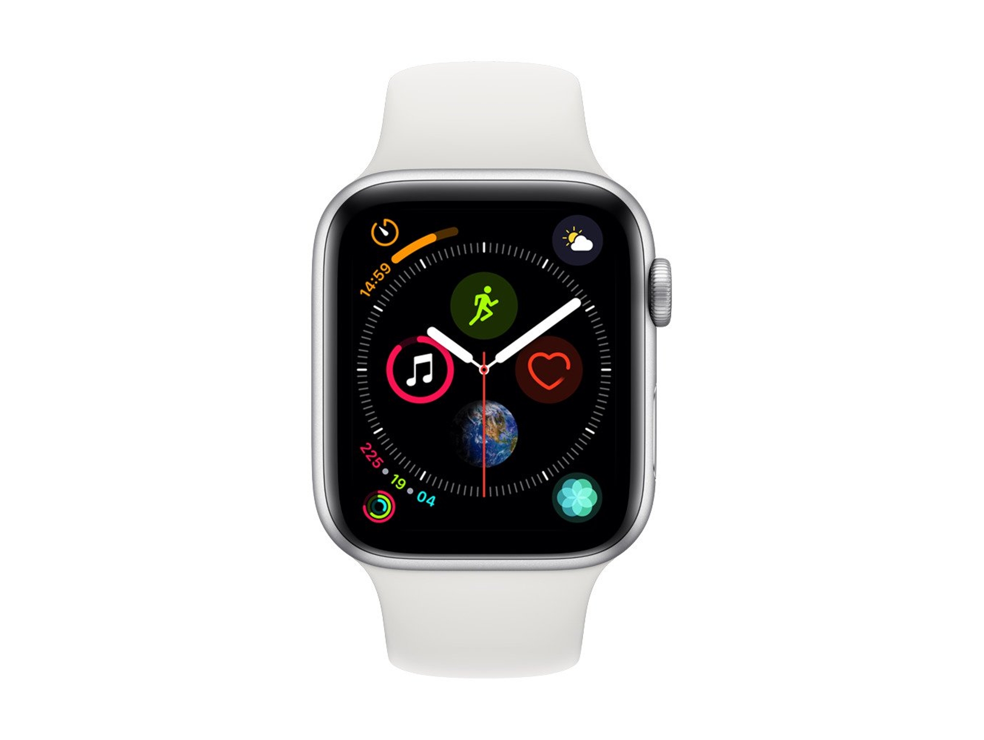 APPLE Watch Series 4 Cellular 44mm deportivo aluminio, blanco