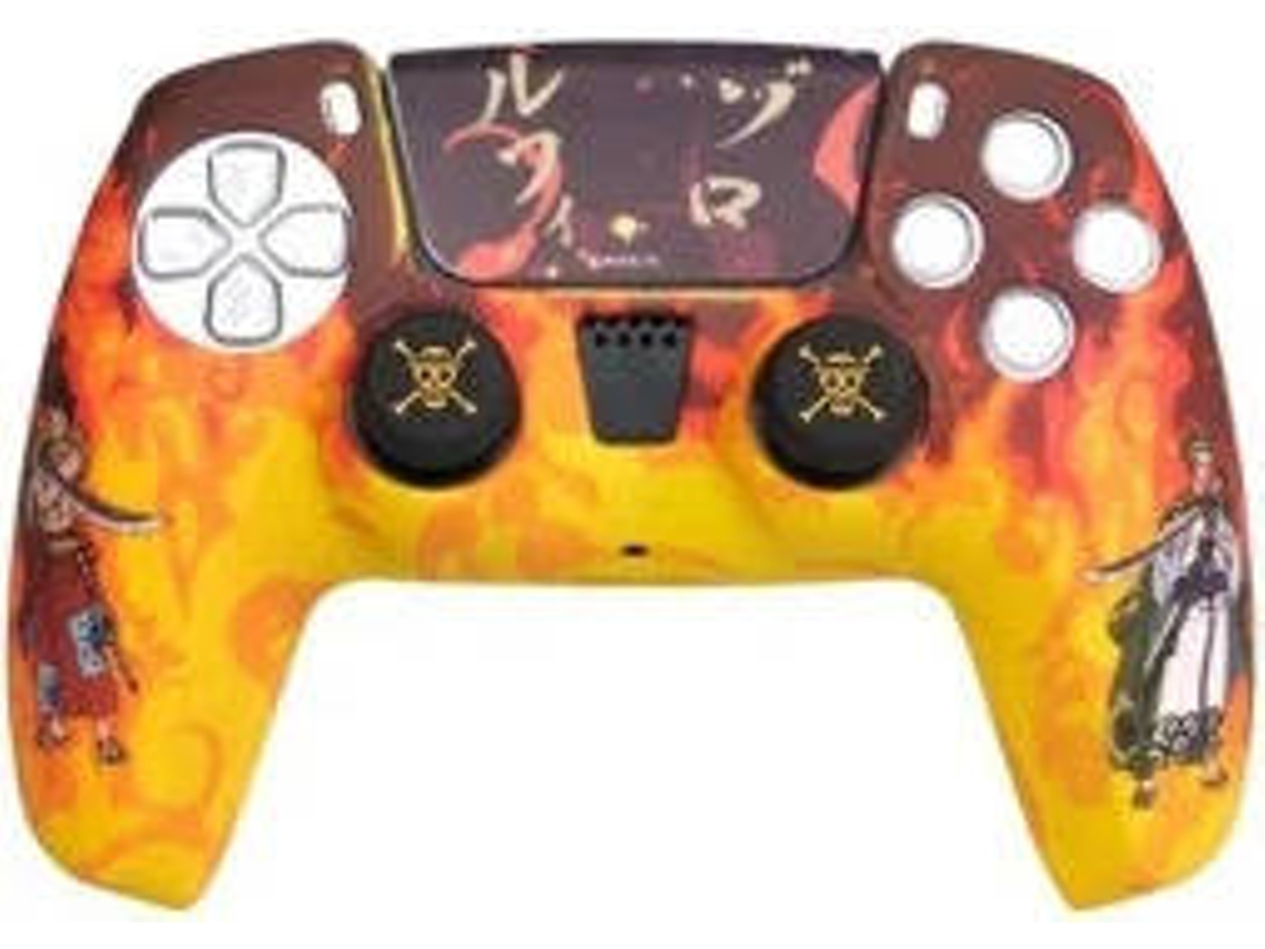 Dualsense PS5 Custom Kit One Piece Fire FR-TEC