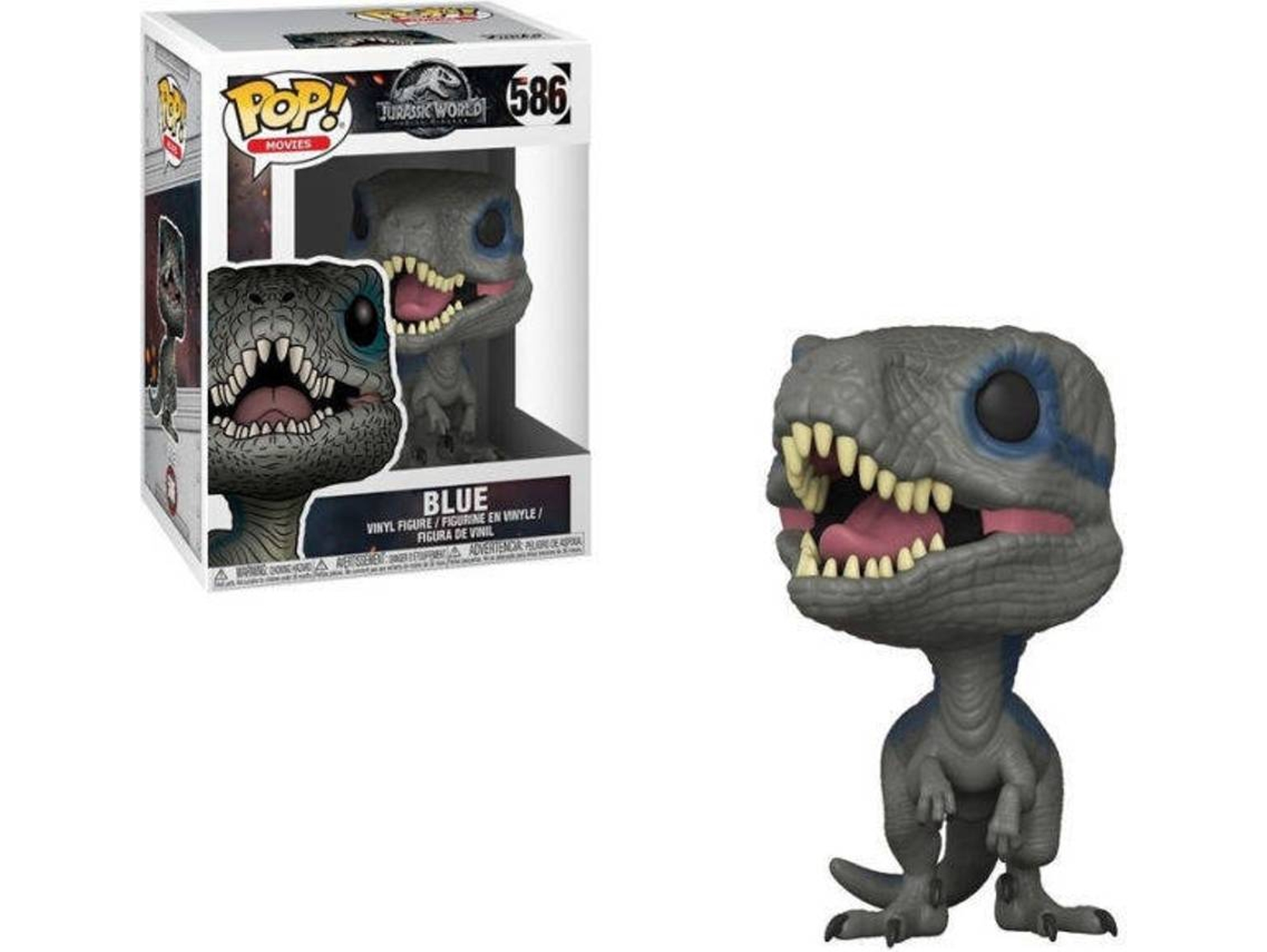 Figura Vinilo FUNKO POP! Jurassic World 2: Blue (New Pose)