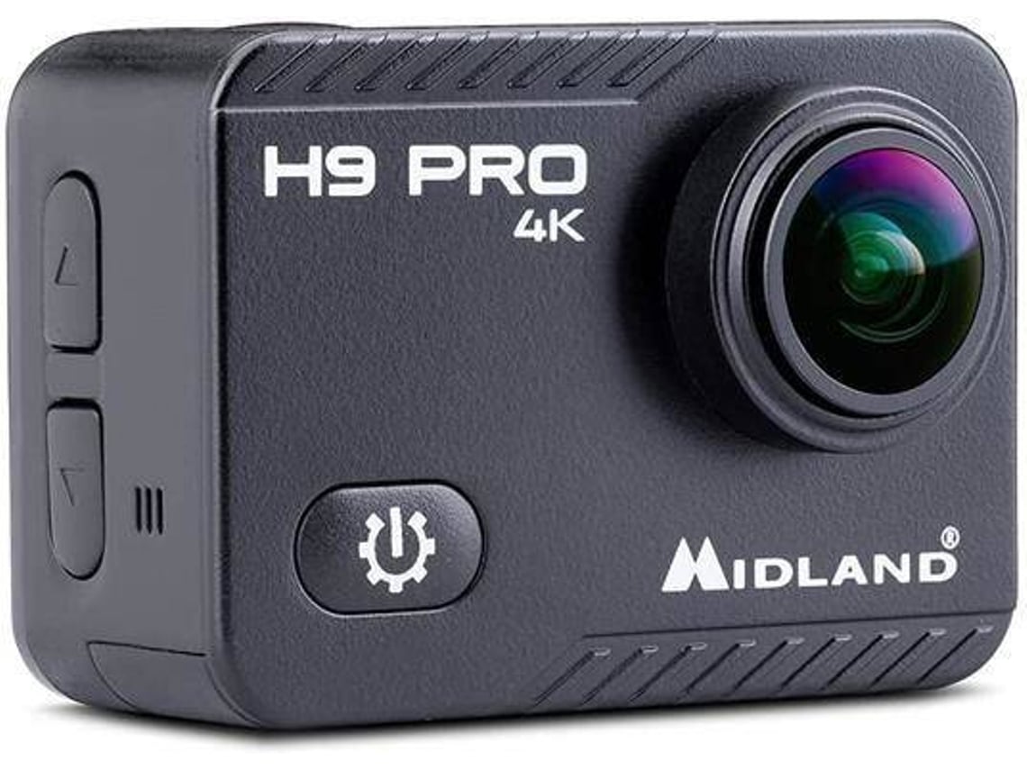 Action Cam MIDLAND H9 Pro (4K Ultra HD - 20 MP - Wi-Fi y Bluetooth)