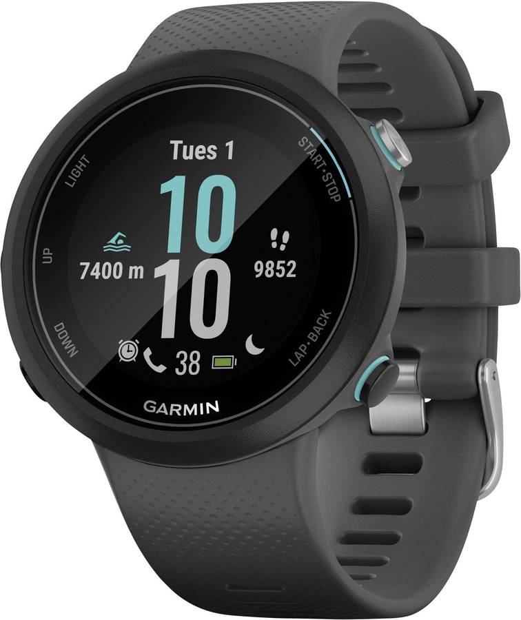 Reloj Deportivo GARMIN Swin 2 (Bluetooth - Hasta 7 días - Gris