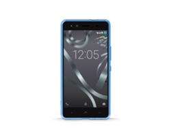 Carcasa BQ Aquaris X5 Gummy Azul