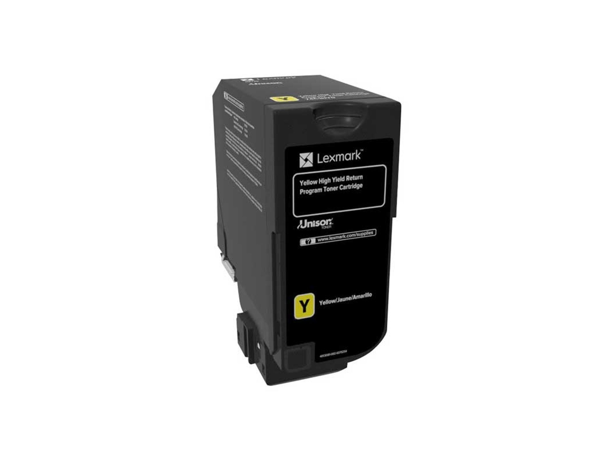 Tóner LEXMARK 74C2HY0 Amarillo