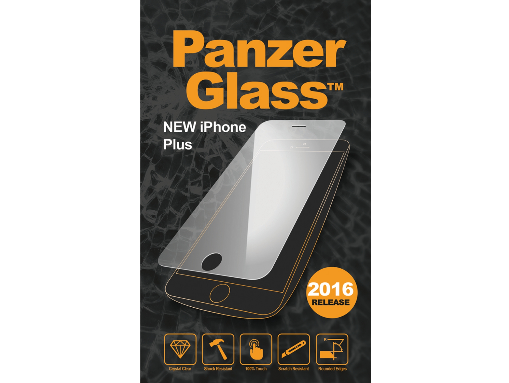 Protector de pantalla de Vidrio PANZERGLASS iPhone 6 / 6S / 7 Plus