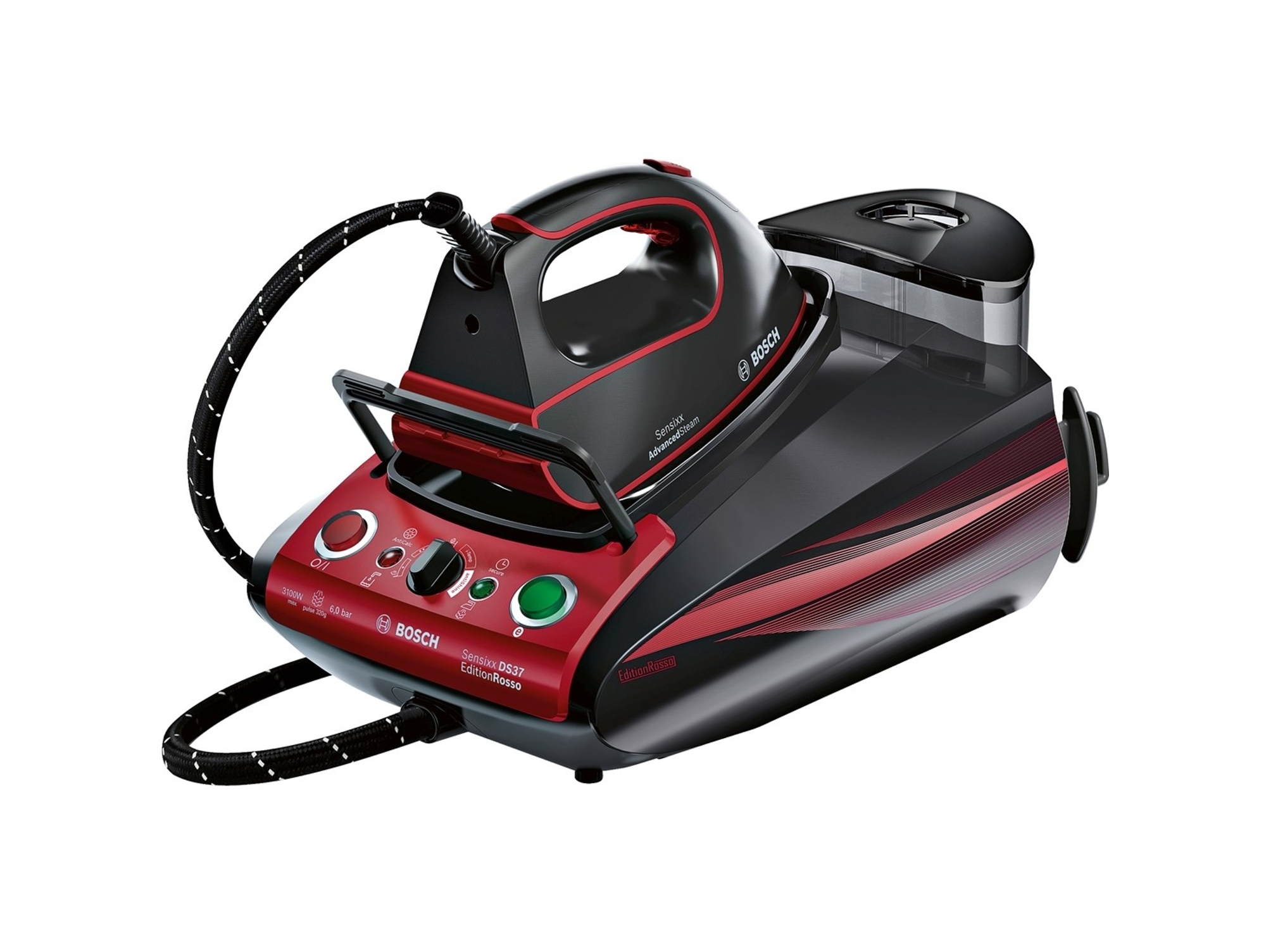Centro de planchado BOSCH TDS373118P Sensixx (Presión: 6 bar - Chorro vapor: 320 g/min)