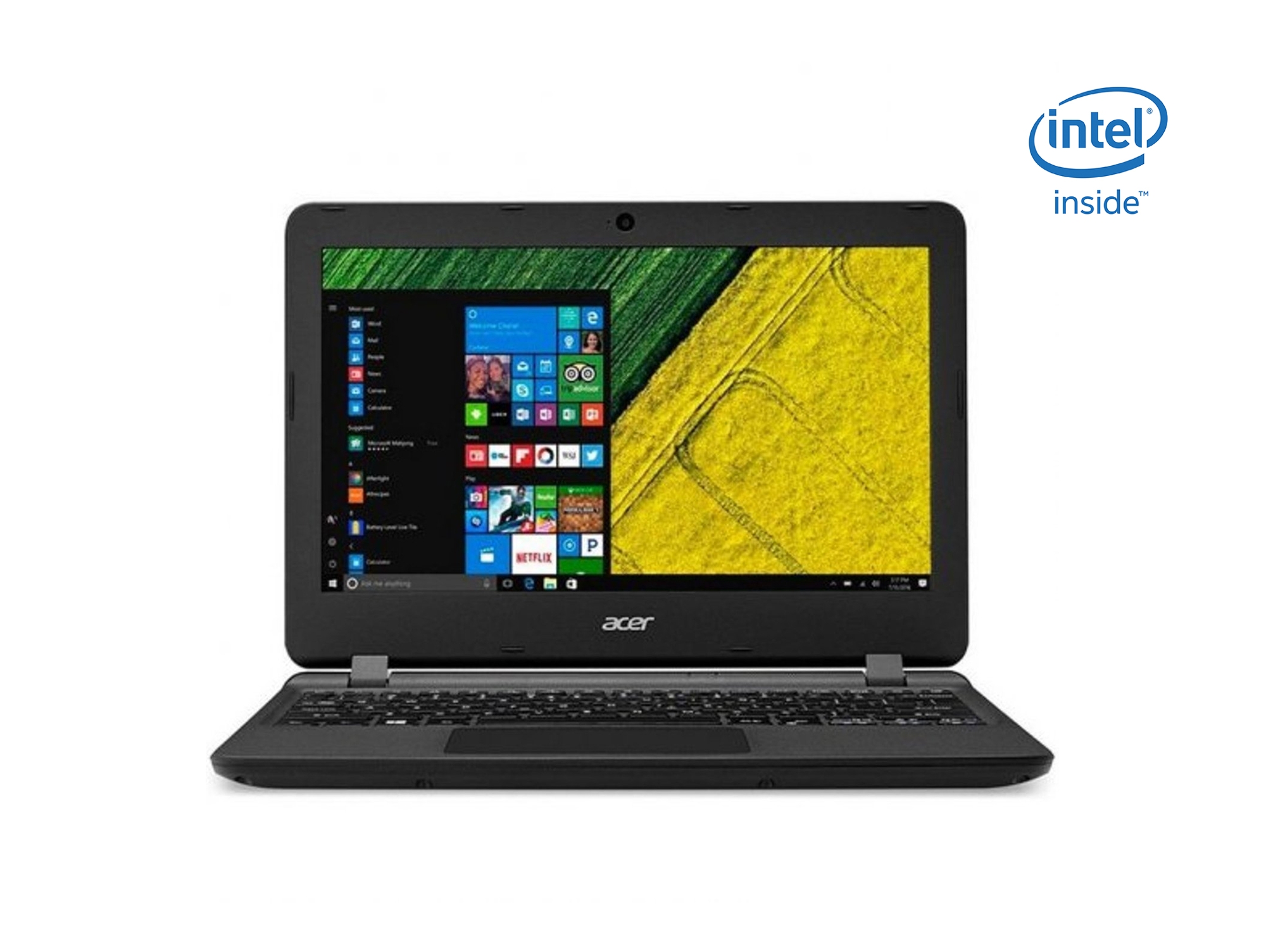 Portátil ACER Aspire ES 11 ES1-132-C1NP (11.6'' - Intel Celeron N3350 - RAM: 4 GB - 64 GB SSD - Intel HD 500)