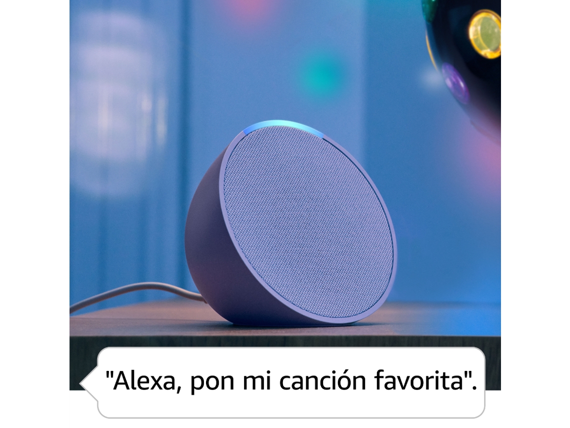 Altavoz inteligente con Alexa ECHO POP NEG Worten Canarias