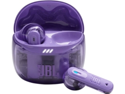 Auriculares Bluetooth True Wireless JBL TUNE FLEX 2 (In Ear - Micrófono - Noise Cancelling - Morado)