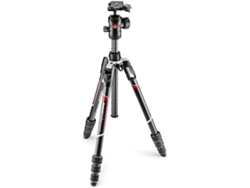Kit trípode de viaje MANFROTTO Befree Advanced carbono c/ bloqueo Twist lock y rótula de bola