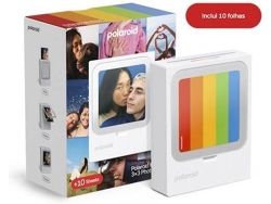 Impresora POLAROID Hiprint 3X3 + 10 Fotos (Bluetooth y USB-C)