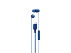 Auriculares con Cable SONY IER-EX15C L (In Ear - Micrófono - Azul)