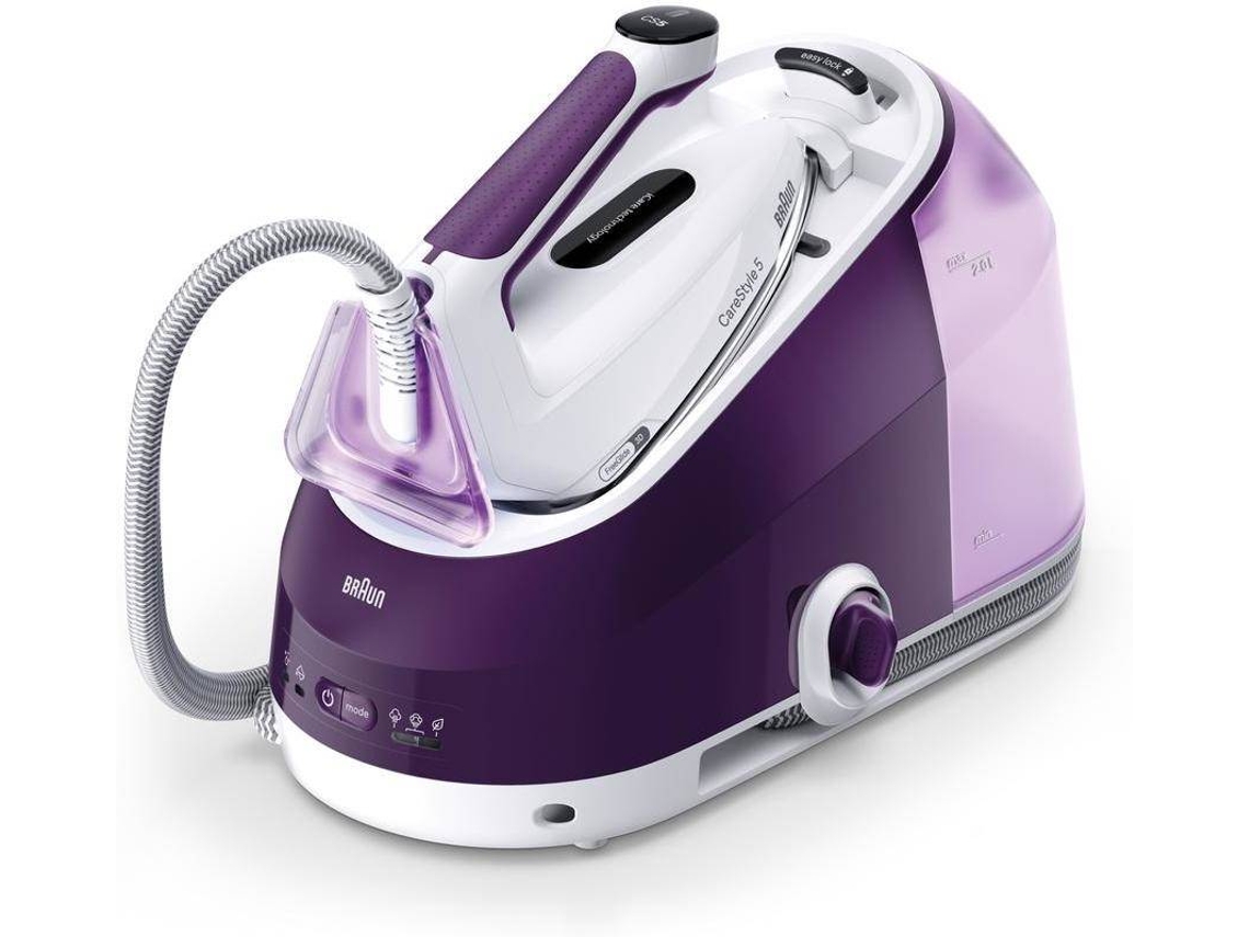 Plancha con Caldera BRAUN CARESTYLE 5 IS5247VI (Presión 7,5 bar - Chorro de vapor 500 g/min)