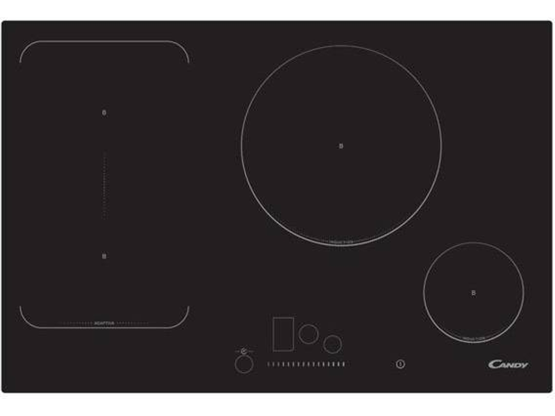 Placa de Inducción CANDY CFI 82 (Eléctrica - 77 cm - Negro)