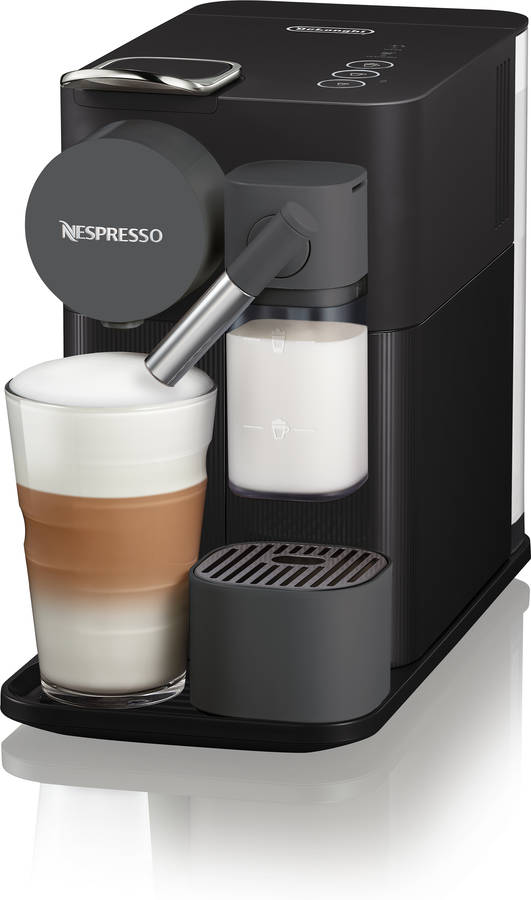 Cafetera de Cápsulas DELONGHI Nespresso Lattissima One EN500.B  Negro