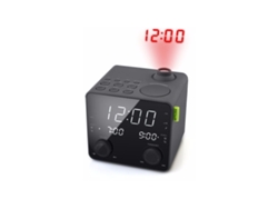 Radio Despertador MUSE M-189P (Negro - Digital - FM - Pilas y Corriente - Alarma Doble - Función Snooze)