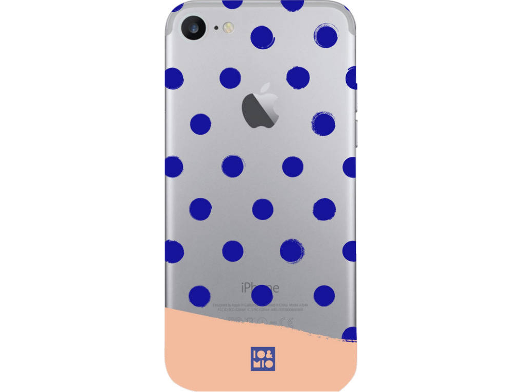 Carcasa iPhone 7 Plus, 8 Plus IO&MIO Dots Multicolor