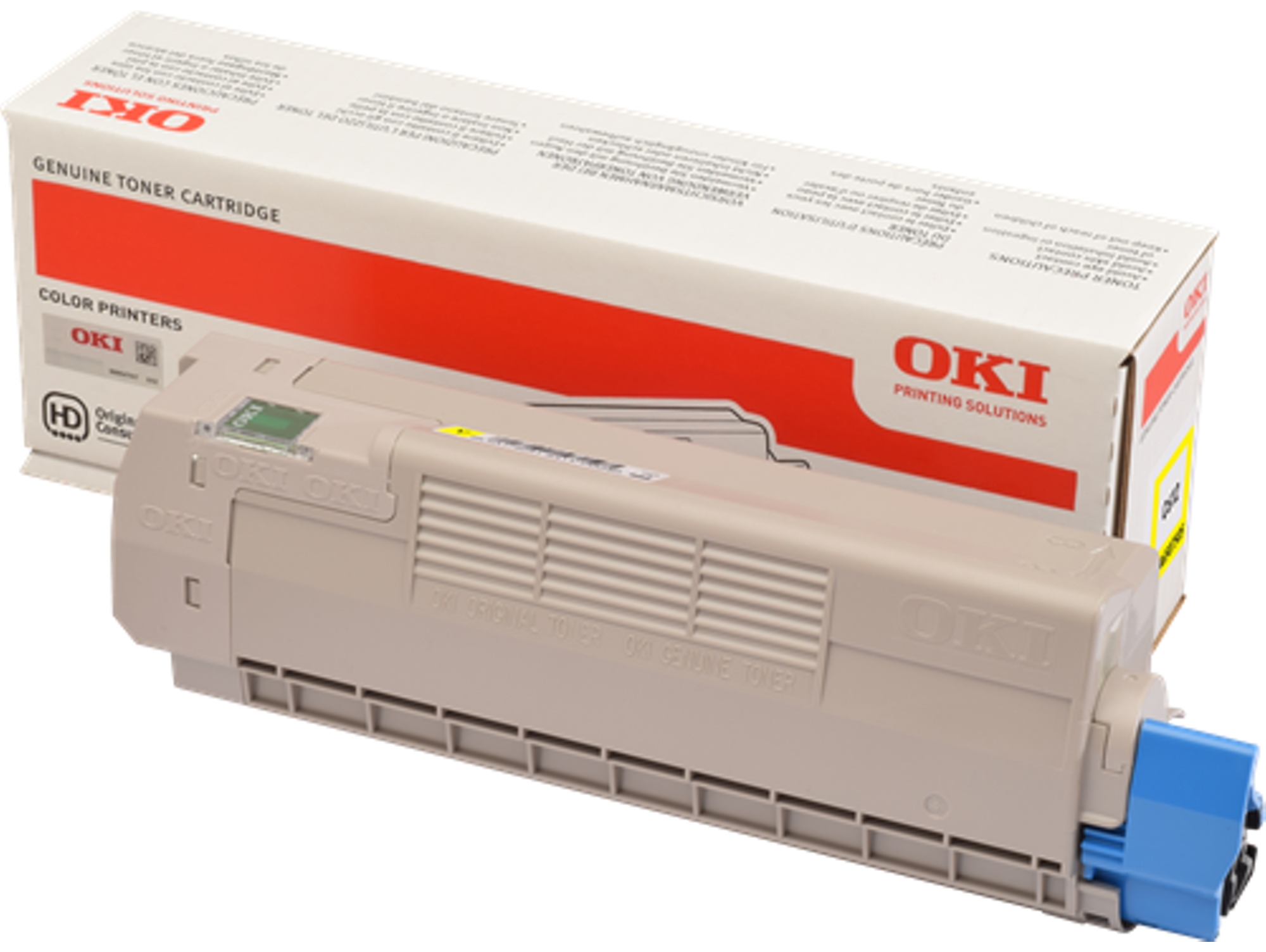 Cartucho de Tóner OKI C612 Amarillo  para C612dn, 612n
