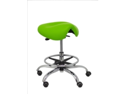 Taburete de Oficina PYC  Alatoz Verde (Similpiel)