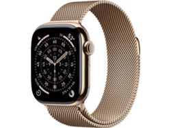  APPLE Watch Series 11 GPS + Cellular 42 mm Titanio Dorado con Loop Milanesa Oro