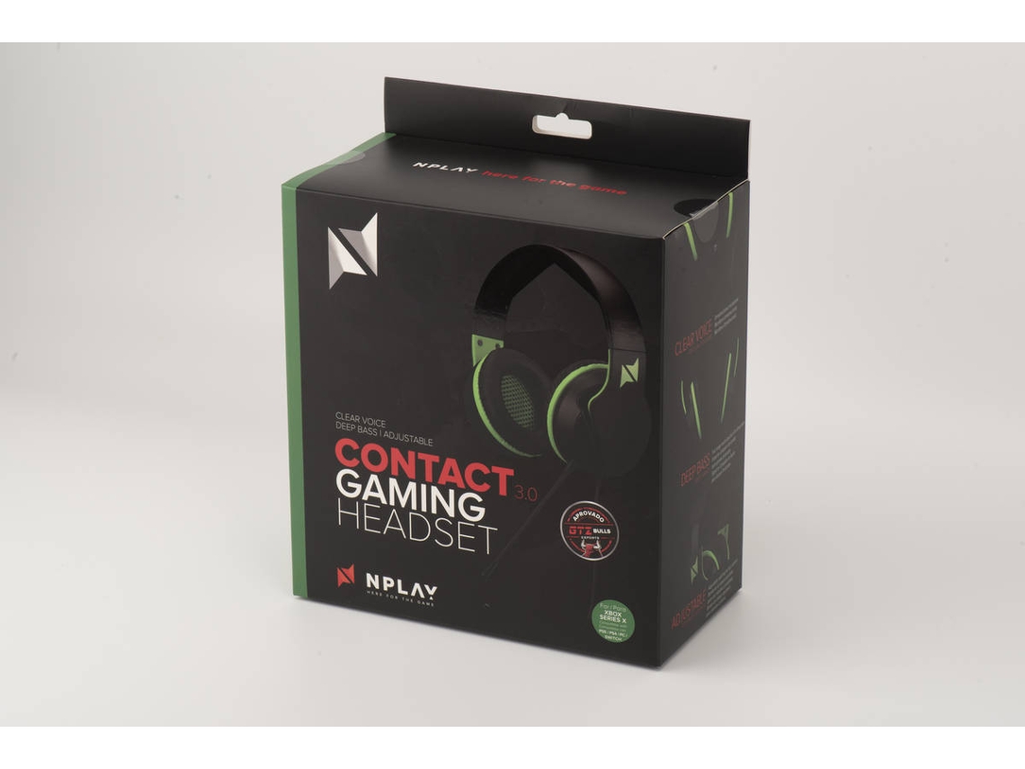 Auriculares Gaming NPLAY Contact 3.0 (Xbox Series X)