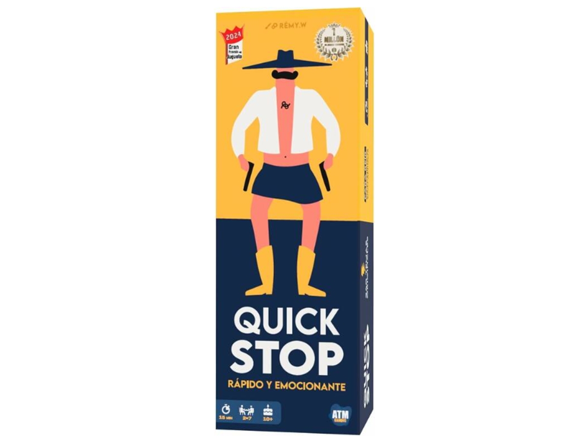 Juego de Cartas Quick Stop - Formato de viaje