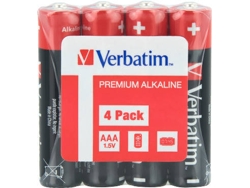 Pilas VERBATIM Alkaline Power AAA 4 Unidades