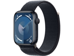 APPLE Watch Series 9 GPS 45 mm Medianoche con Loop Deportiva Medianoche