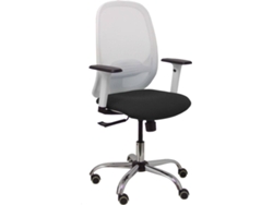 Silla Operativa PYC Cilanco  Negro (Brazos Ajustables - Malla)
