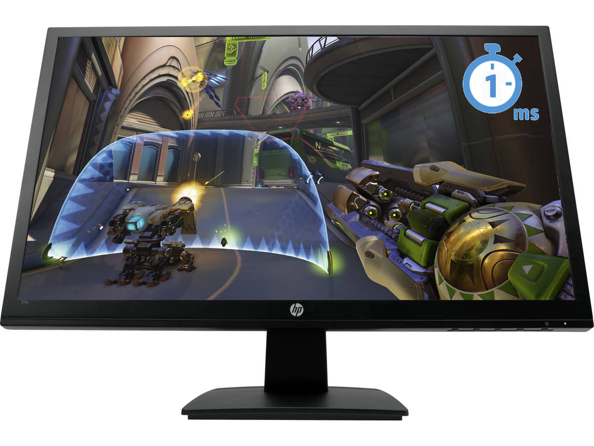 Monitor Gaming HP 27O (27'' - 1 ms - 60 Hz - N/A)