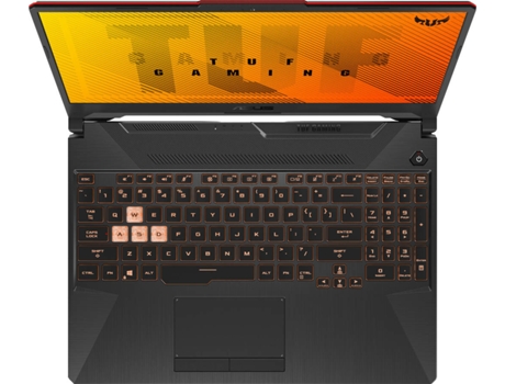 Portátil Gaming ASUS TUF F15 FX506LH-BQ034T (Intel Core i5-10300H - NVIDIA GeForce GTX 1650 - RAM: 16 GB - 512 GB SSD - 15.6'') — Windows 10 Home