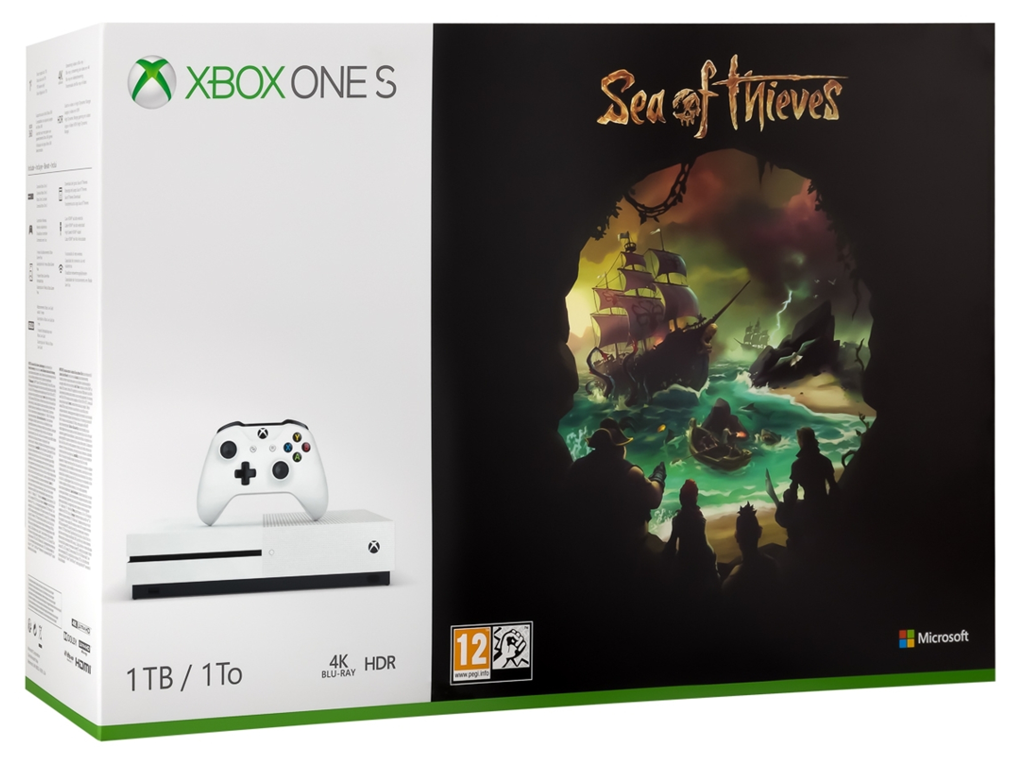 Consola Xbox One Standard + Sea Of Thieves (1 TB)