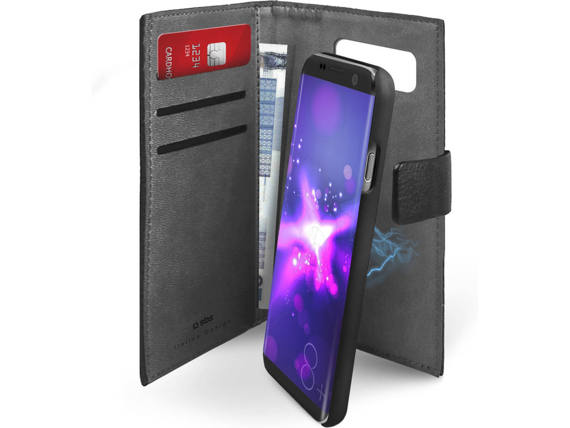Funda Samsung Galaxy S8+ SBS Duo Book Negro
