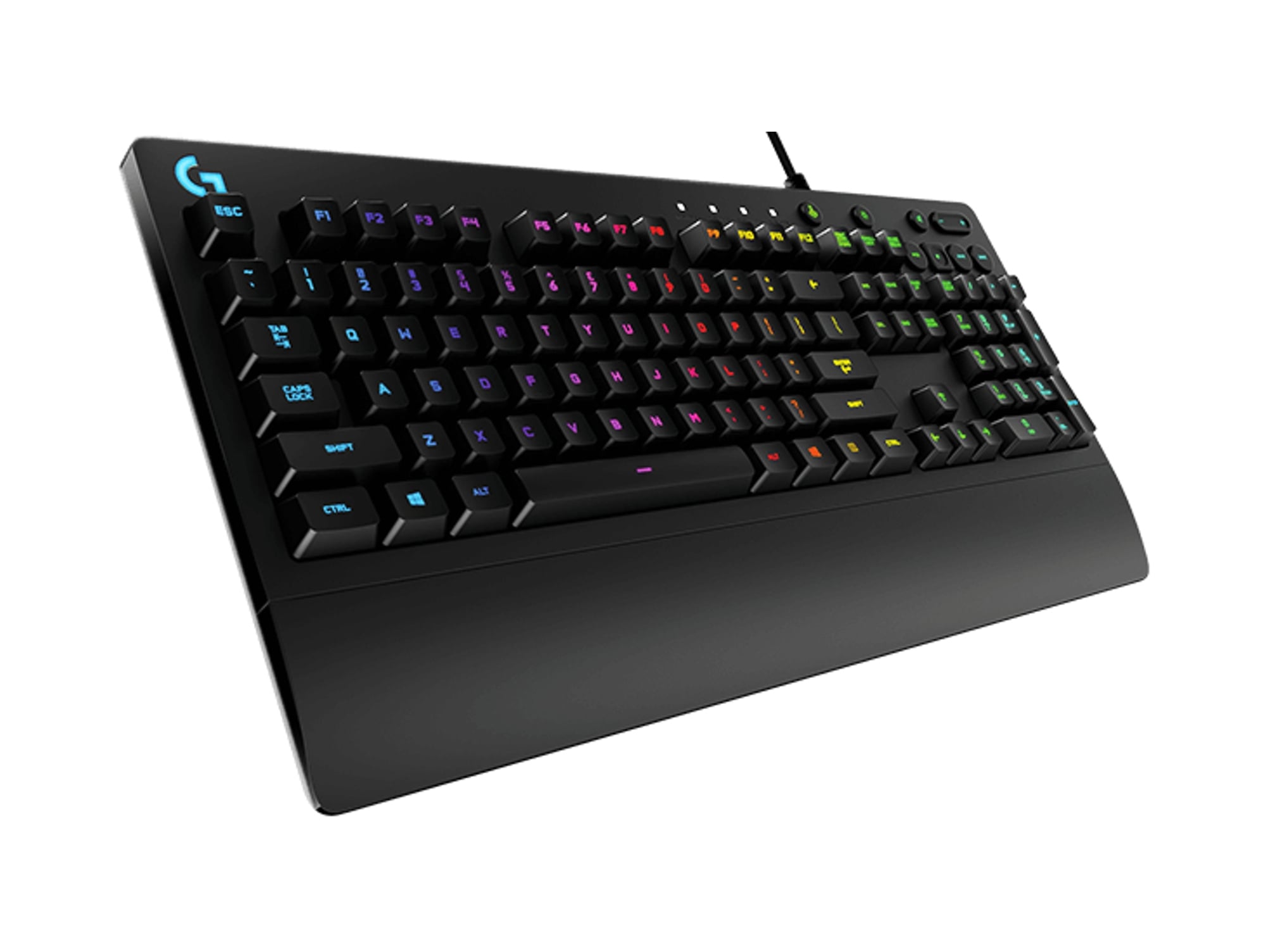 Teclado Gaming LOGITECH G213 (Membrana Español Negro) Worten