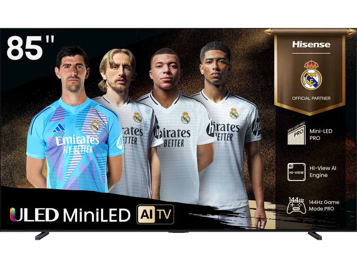 TV HISENSE 85U7Q (Mini LED 144Hz - 85'' - 215 cm - 4k Ultra HD - Smart TV)