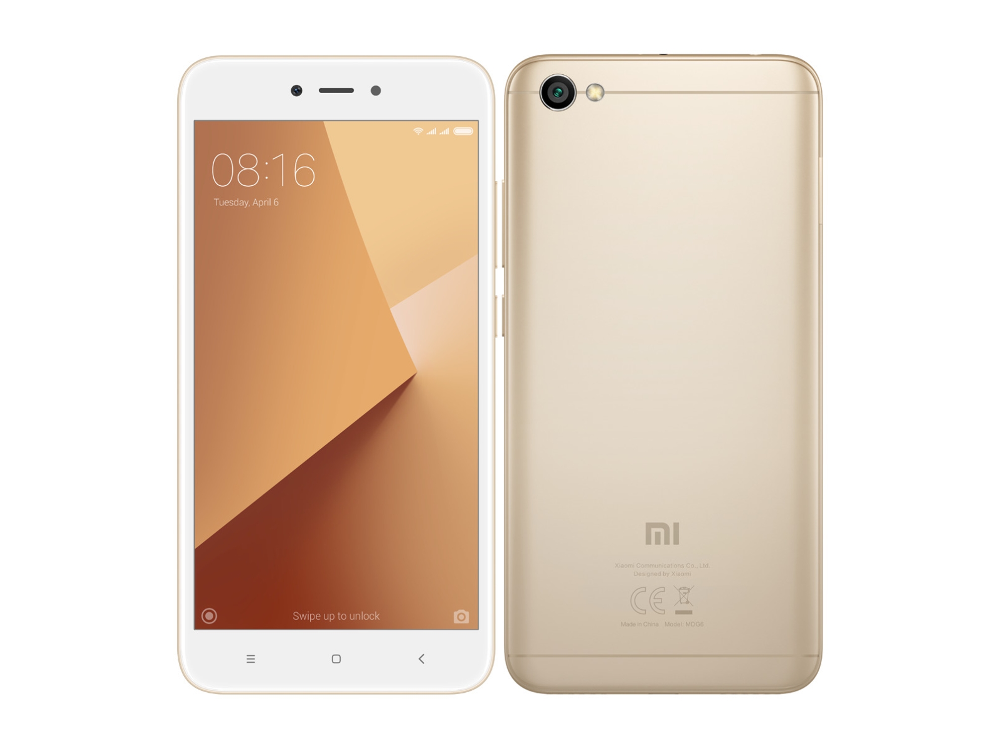 Smartphone XIAOMI Redmi Note 5A Prime (5.5'' - 3 GB - 32 GB - Dorado)