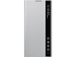 Funda SAMSUNG Galaxy Note 10+ Clear View Plateado