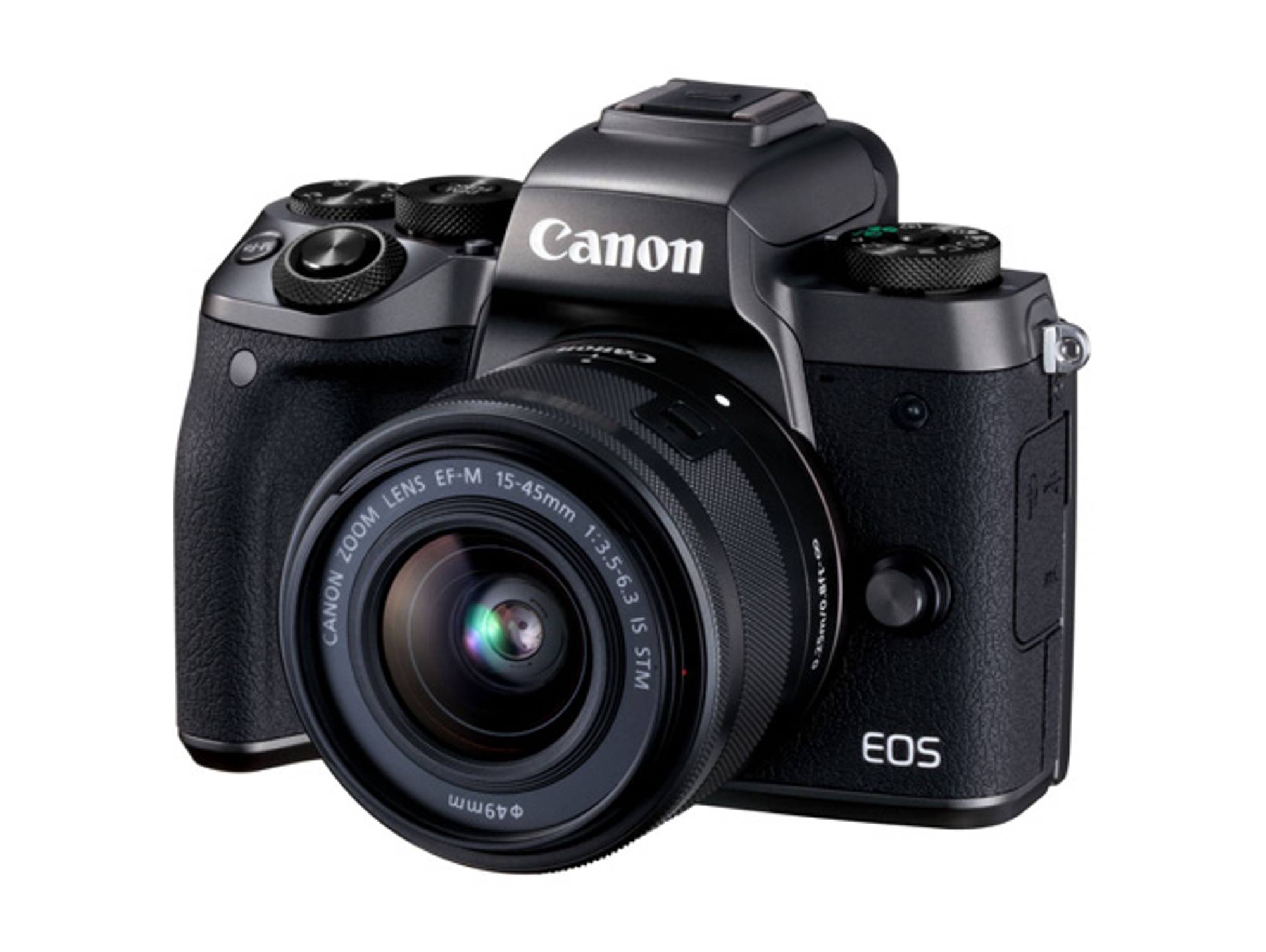 Cámara Mirrorless CANON M5+EF-M15-45 F3.5-6.3 IS STM (24.2 MP - Sensor: APS-C - ISO: 100 a 25 600)