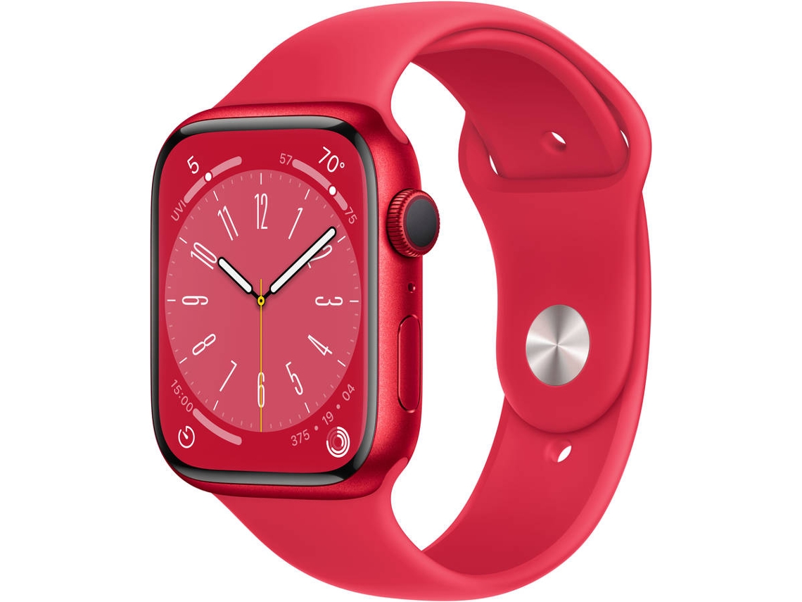 APPLE Watch Series 8 GPS 45 mm (Product) Red con Correa Deportiva (Product) Red