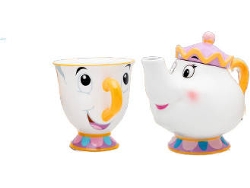 Gift Set Taza y Tetera PALADONE Chip Mug y Mrs Potts  La Bella y la Bestia Disney 400 ml + 220 ml