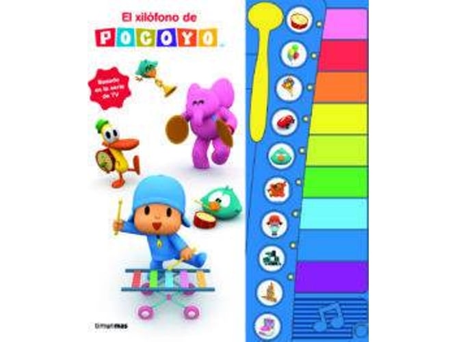 El De Pocoyo libro xilofono varios autores